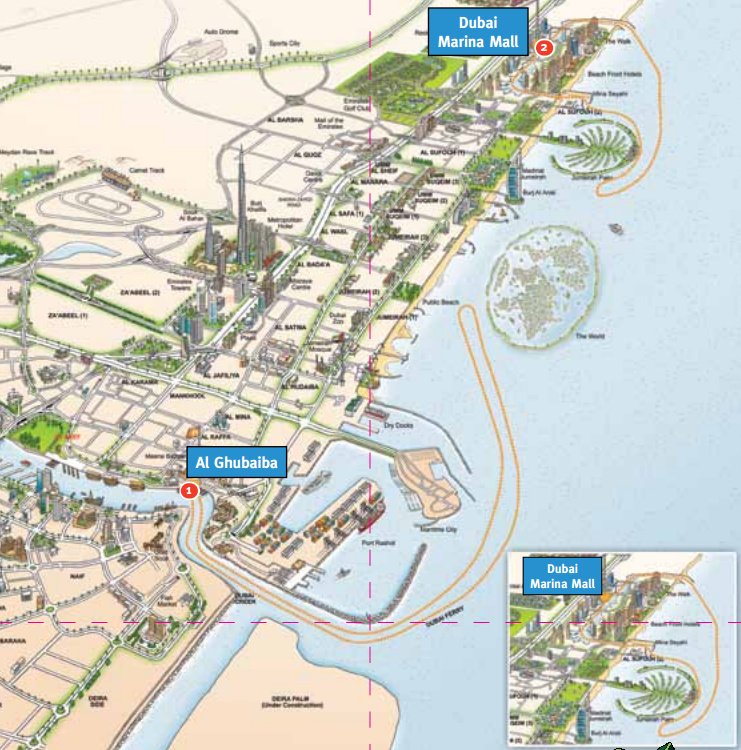 Dubai Ferry Routes