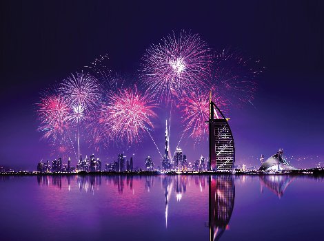 Dubai Ferry New Year 