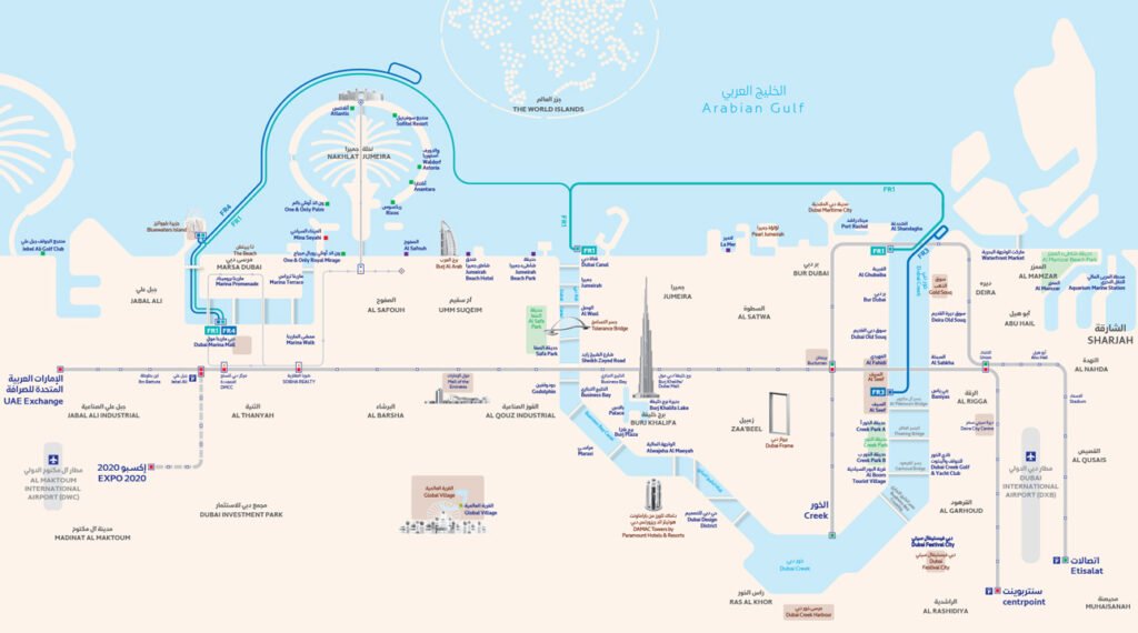 dubai-ferry-routes